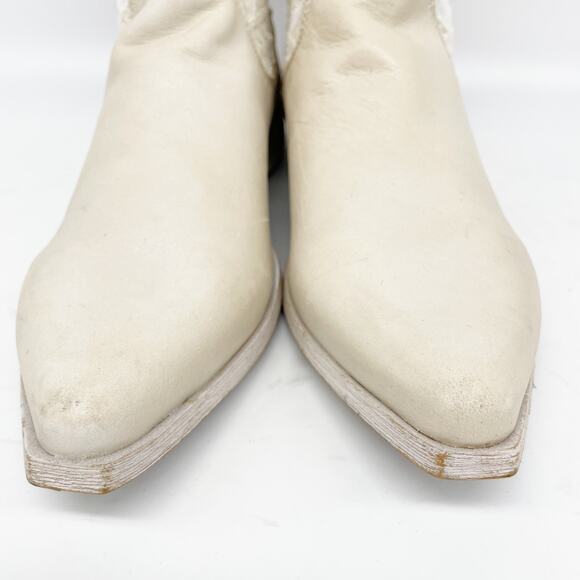 Free People Women's Bren OTK Crochet Western Cowgirl Boots Size US 9.5 EU 39.5 - Picture 11 of 15